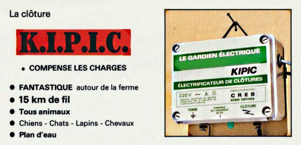 Electrificateur Flash 2000 sur secteur Le gardien électrique